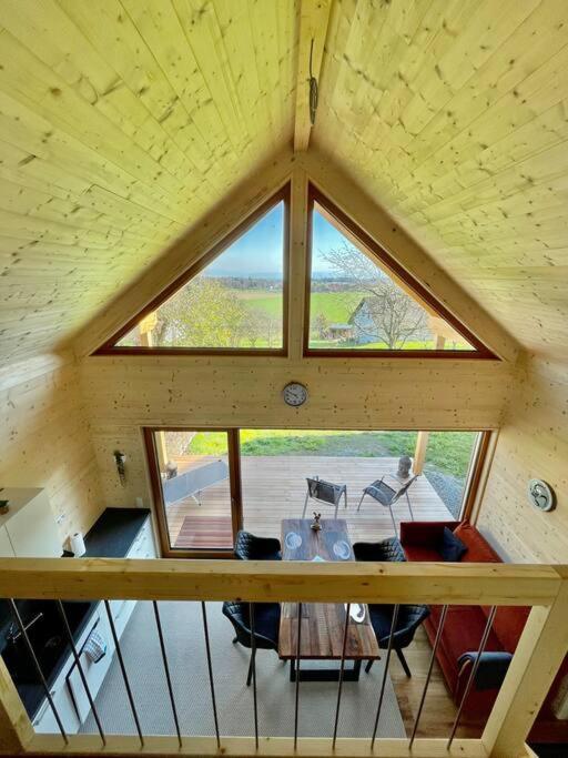 Zweistoeckiges Natur-Holzhaus Mit Berg- & Seesicht Horgenzell Exterior foto
